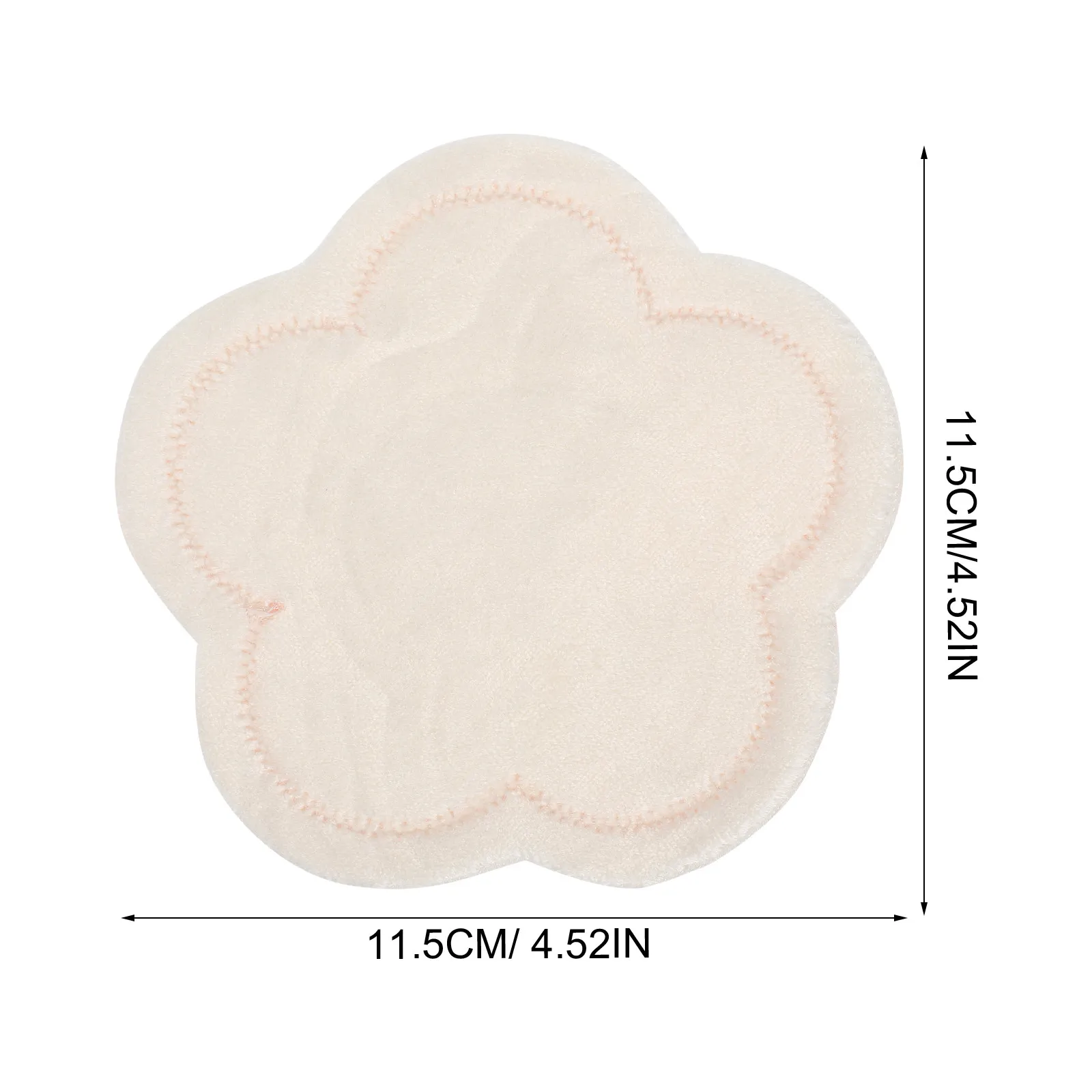 2Pairs Nursing Pads Reusable Breast Pads Breathable Washable Breastfeeding Leak-Proof Comfortable Breast Cushions for Moms