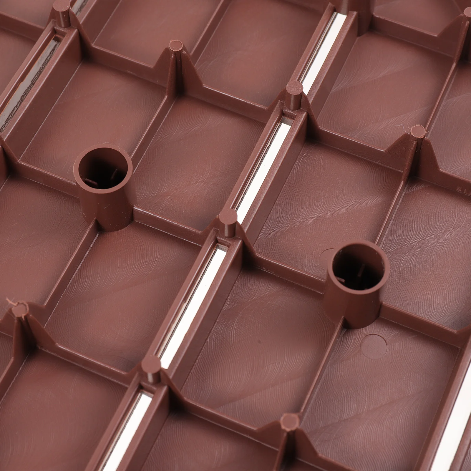 Carreaux de pont imitation bois, 4 pièces, carrelage d'extérieur en plastique, pour jardin, balcon, Patio, carrelage de terrasse imbriqué