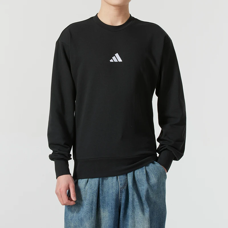 

Adidas (Adidas) Sweatshirt Men's Comfortable Round-Neck Sportswear Casual Comfortable Pullover Je3837