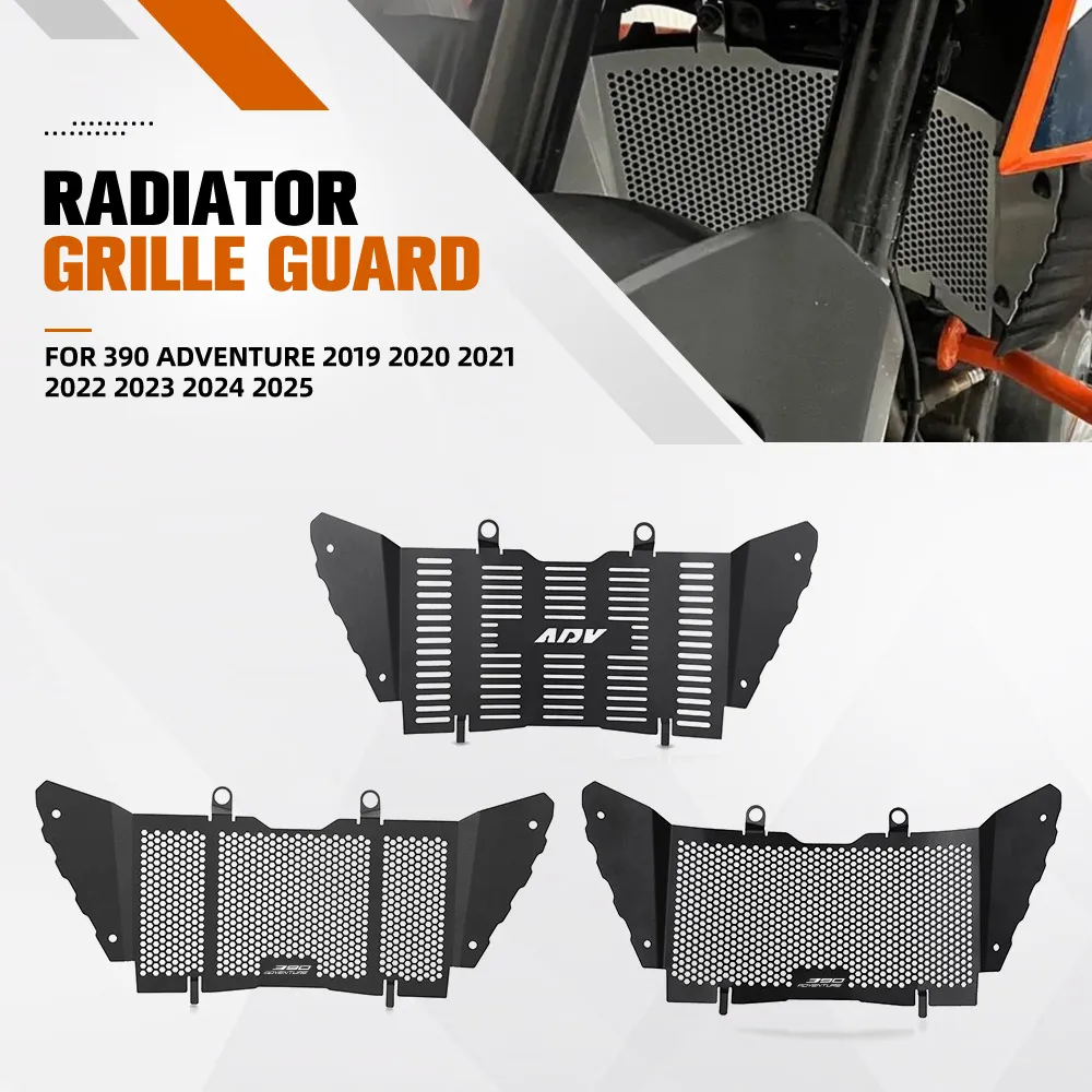 

For 390 Adventure 2019 2020 2021 2022 2023 2024 2025 Motorcycle Radiator Guard Radiator Protector Cover Water Tank Shield