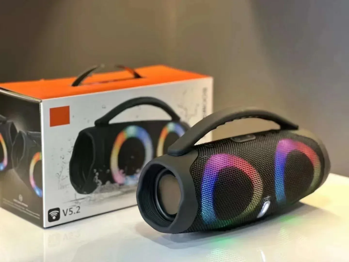 30 Вт высокая мощность Bluetooth-динамик портативный RGB красочный свет водонепроницаемый беспроводной сабвуфер 360 стерео объемный TWS FM бумбокс 30 Вт высокая мощность Bluetooth-динамик портативный RGB красочный свет водонепроницаемый беспроводной сабвуфер 360 стерео объемный TWS FM бумбокс