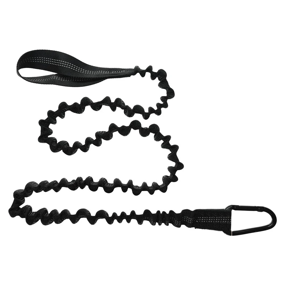 

2Pcs Wear-Resistant Kayak Paddle Leashes Elastic Lock Rope Tie Anti-Lost Paddle Safety Boat Supply Professional Kayak Rod Leash