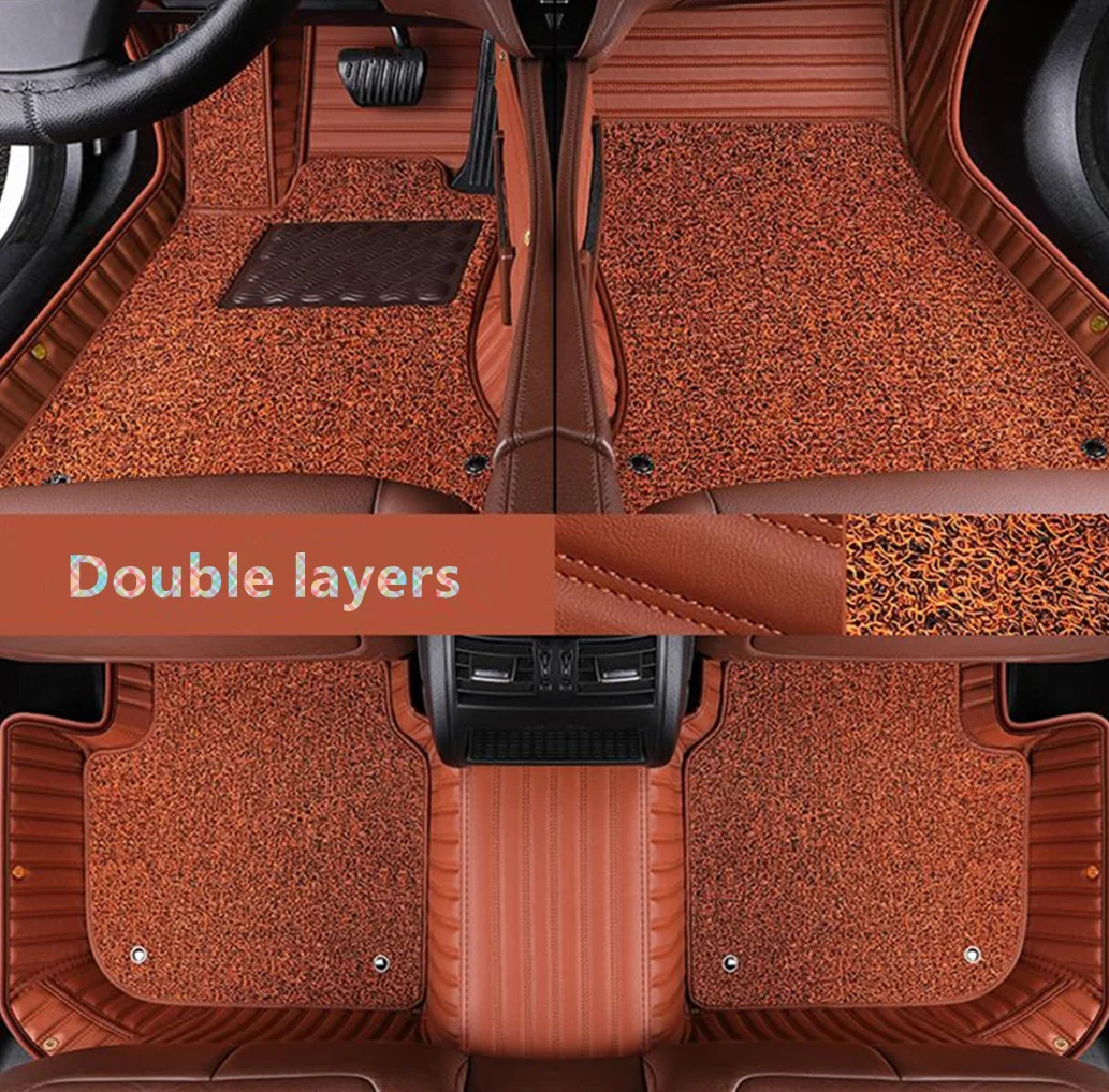 

High quality! Custom special car floor mats for Mercedes Benz CLS 300d 2023-2018 durable double layers carpets rugs for CLS300