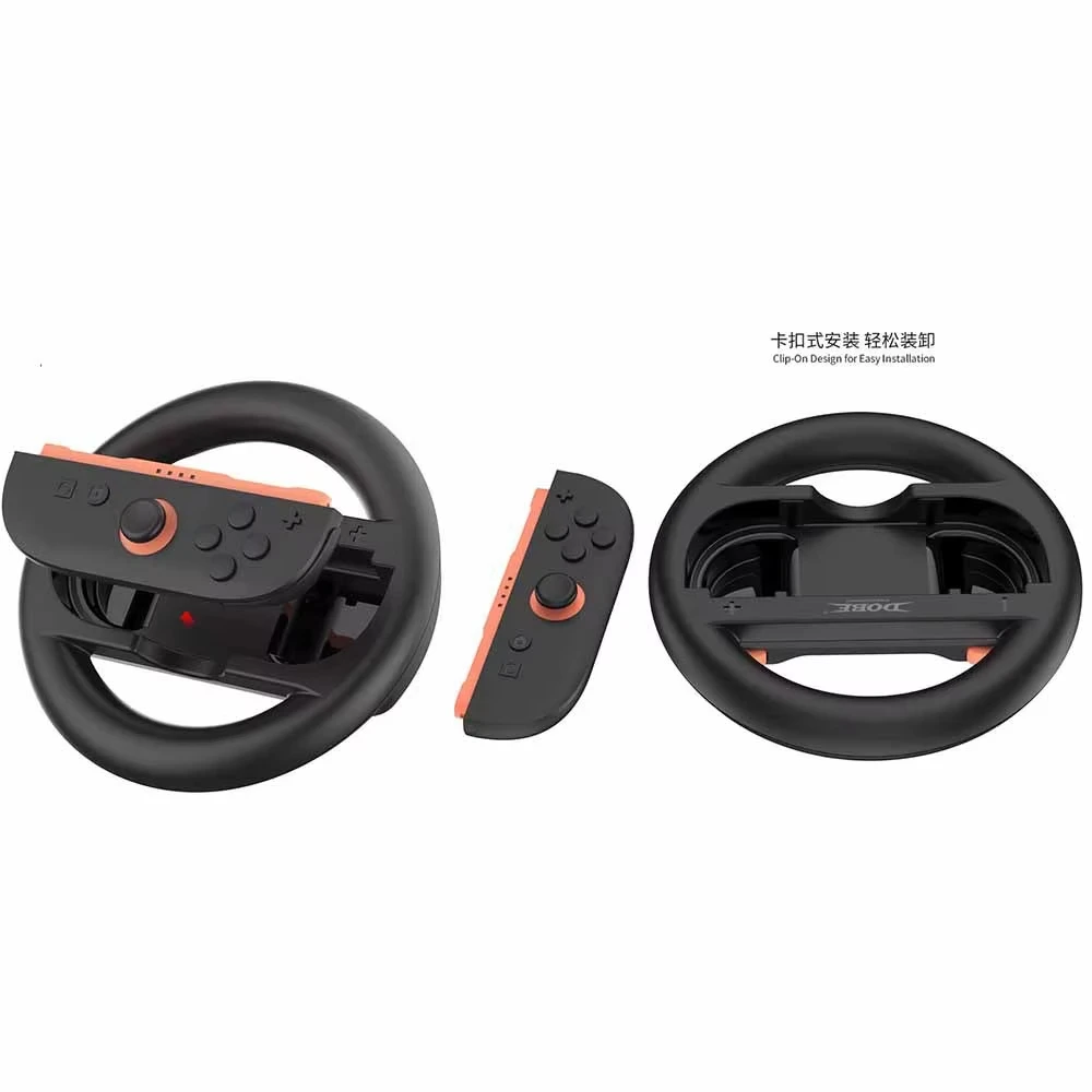 2 قطعة عجلة القيادة لنينتندو سويتش 2 Joy Con تحكم التبديل Joycon 2 سباق عجلة قبضة اليد ل ماريو كارت 8 ديلوكس
