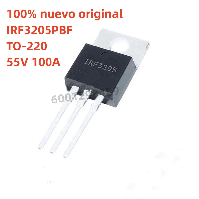 

10pcs - 50pcs 100% nuevo original mosfet transistor IRF3205PBF IRF3205 3205 TO-220 55V 110A