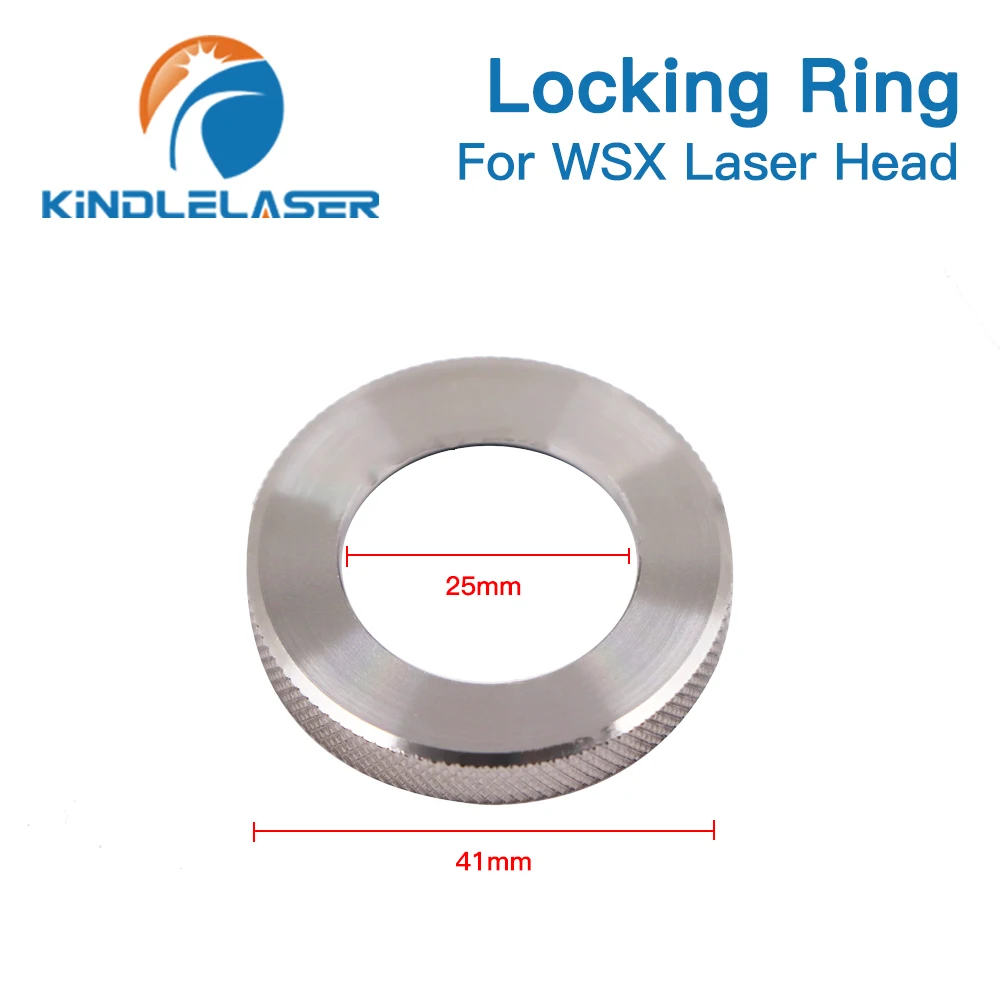 KINDLELASER WSX Laser Head Locking Ring Nozzle Connector Ring Ceramic Ring Dia.25mm/41mm for WSX Laser Head