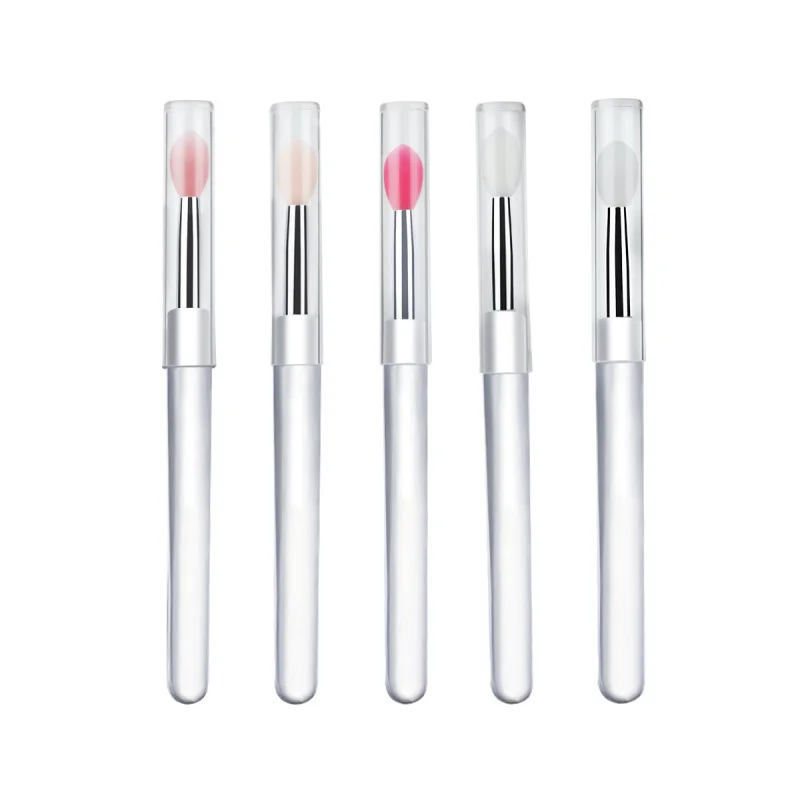 

Lip Soft Silicone Brush Apply lipstick and add glitter to eyeshadow5Available Colors