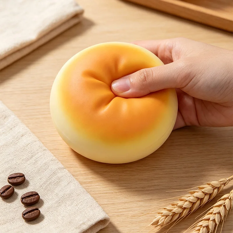 Bread Squeeze Fidget Ball Large Elastic Slow Rising Stress Relief For Boredom Asmr Sensory Leisure Gifts Ornament Entertainment