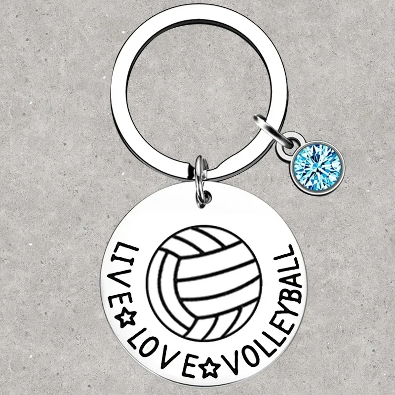 Heiße Volleyball Schlüssel bund Volleyballs pieler Geschenke Schlüssel ringe Volleyball Liebhaber Geschenke Sohn Tochter Geschenk