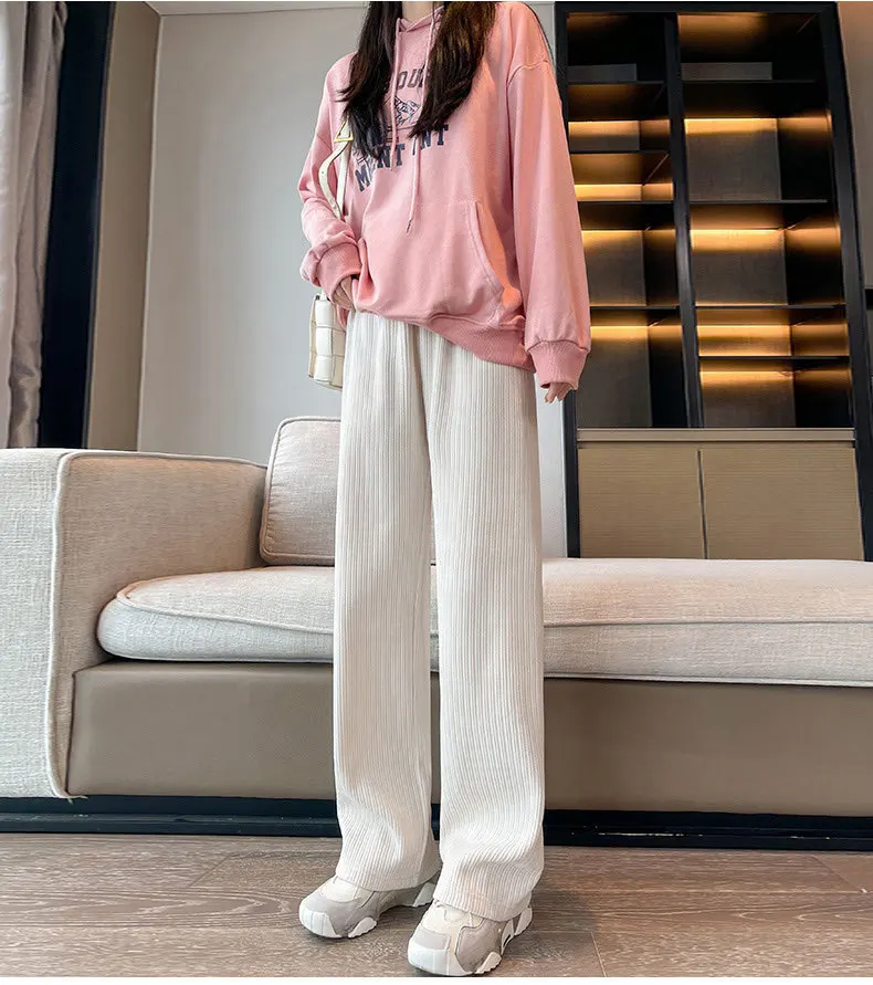 

Широкий брючный костюм для женщин, весна-лето, облегающий гранж-секулярный пояс на заказ, быстросохнущий модальный твил