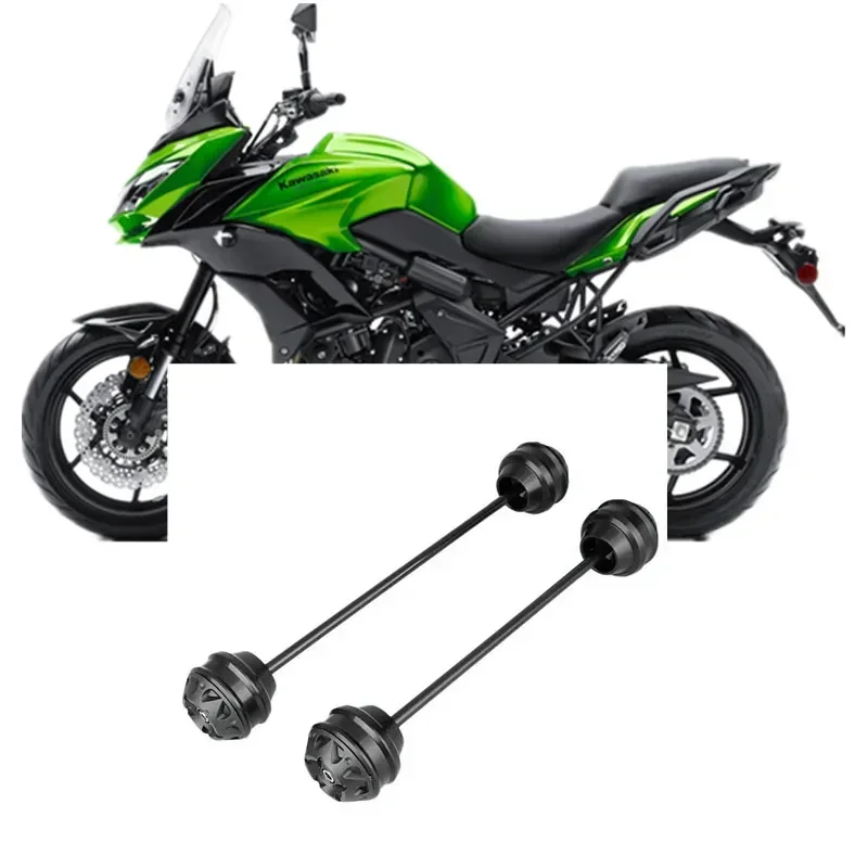 

For KAWASAKI VERSYS 650 1000 Front Wheel Protector Axle Fork Crash Slider