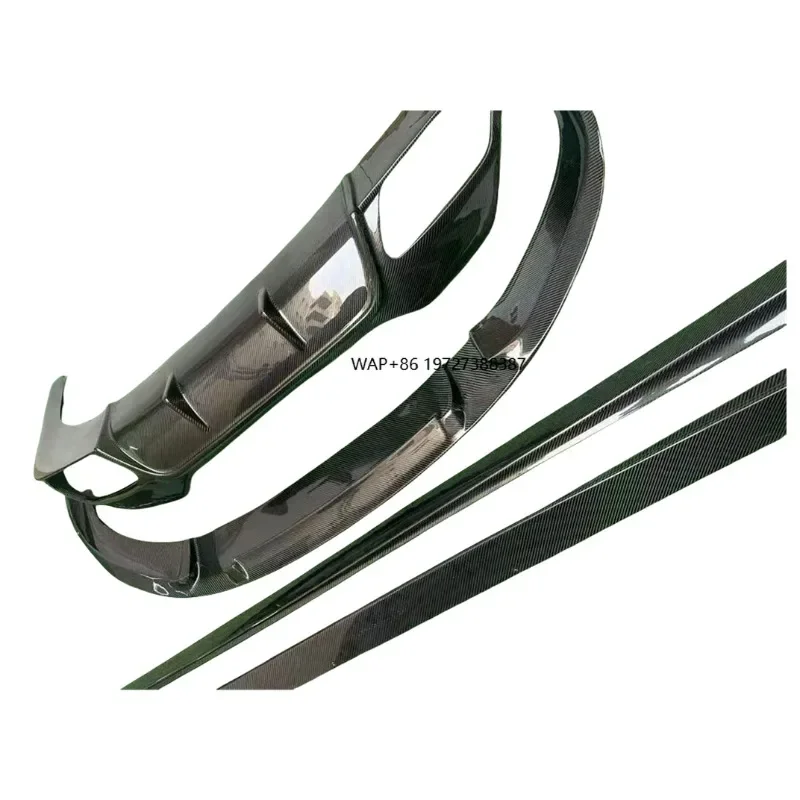 

For 8 Series G14 G15 G16 3D Style Carbon Fiber Bumper Kit with Clips New Clip-On Auto Parts for 2019- Cars