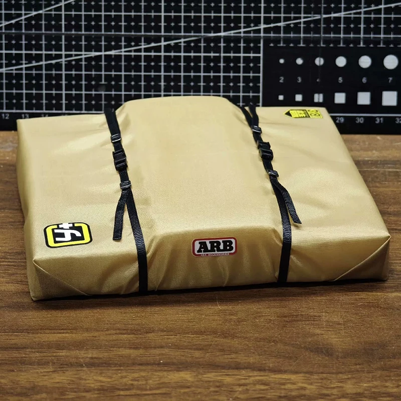 シミュレーション屋根テントバッグ装飾防滴水 1/10 RC クローラー車 TRX4 ディフェンダー AXIAL SCX10 RC4WD D90 スポーツジープ DIY