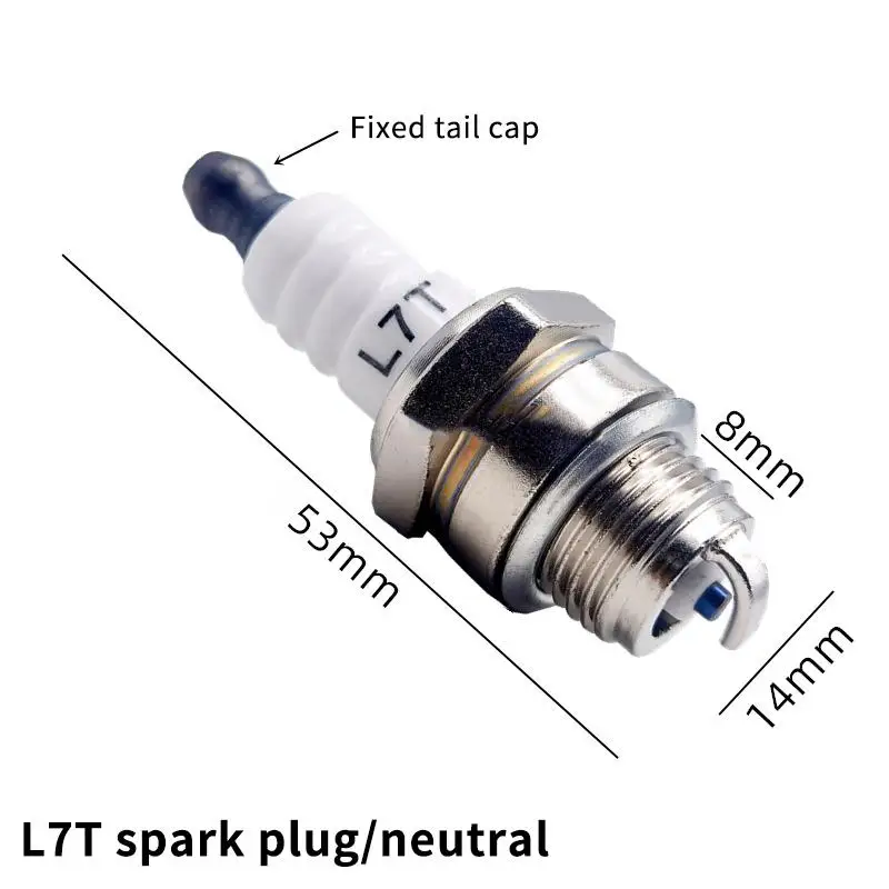 1pcs  Spark Plug For Chainsaw And Brush Cutter Gasolina Chainsaws Spare Parts Garden Tools