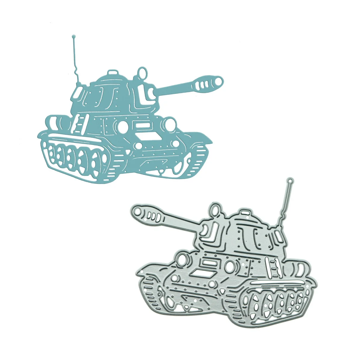 Metal Cutting Dies For Scrapbooking Tank Pattern Cutter Stencil For DIY Clipart Paper Card Art Work Decorating Material