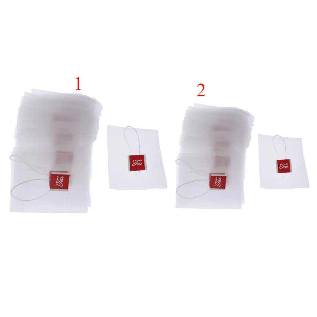 5 Empty Nylon Mesh Tea Filter Bags Disposable Herbal Tea Filter
