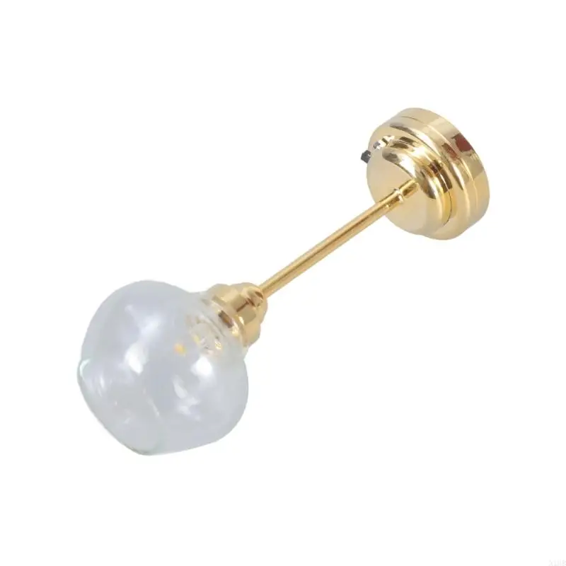 

1/12 Scale Dollhouses Miniature Bedroom Ceiling Lamp Furniture Pretend Play