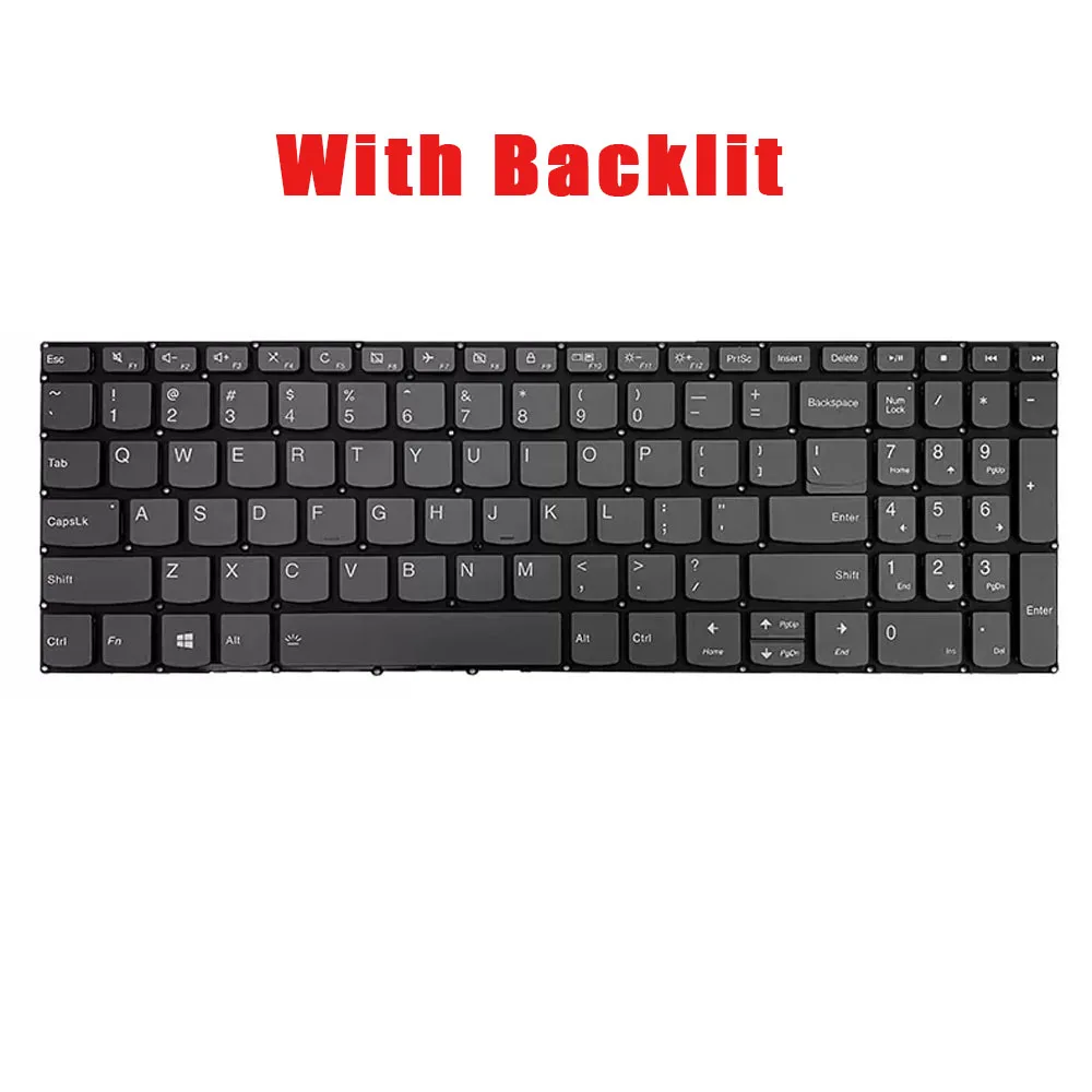 Laptop-Tastatur für Lenovo für Ideapad 3-15IML05 81WB 81WR 82BS Englisch US Neu