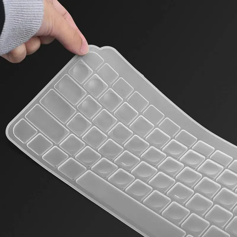 Ultra-thin Clear Silicone Wireless Keyboard Protector For Logitech MX Keys Mini Dustproof Protective Film Cover For Laptop