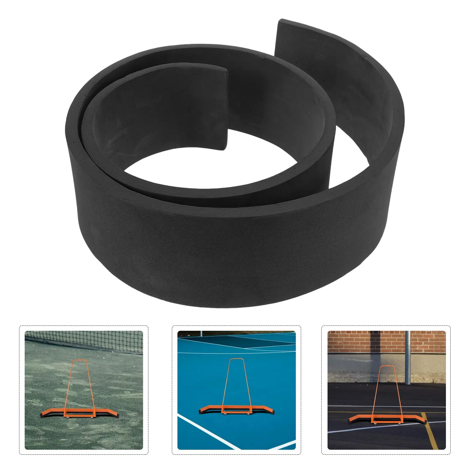 EVA Squeegee Strip Durable Water Pusher Scraper Tennis Basketball Court Rubber Roller Garage Floor