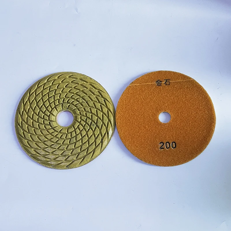 6 inch 150mm Diamond Wet Polishing Pad With Metal For Grinding Granite Stone Concrete Marble Quartz Abrasive Tool