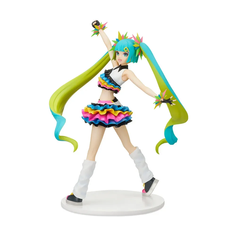 Sega Figurizm Hatsune Miku Project Diva Mega39's Hatsune Miku Catch The Wave Statue 25Cm Figure Collectible Toy In Stock