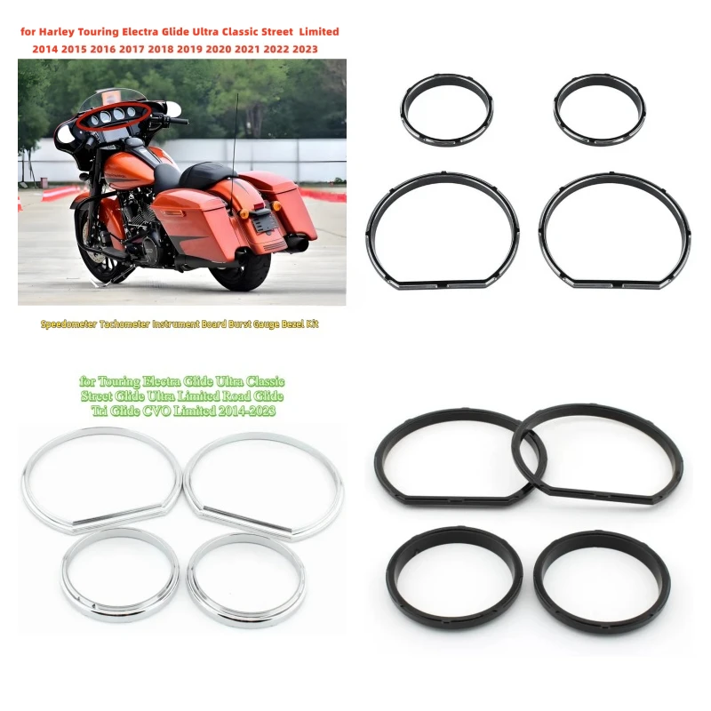 

Комплект приборной панели (спидометр, тахометр, датчик давления) для Harley Touring Electra Glide Ultra Classic Street Limited
