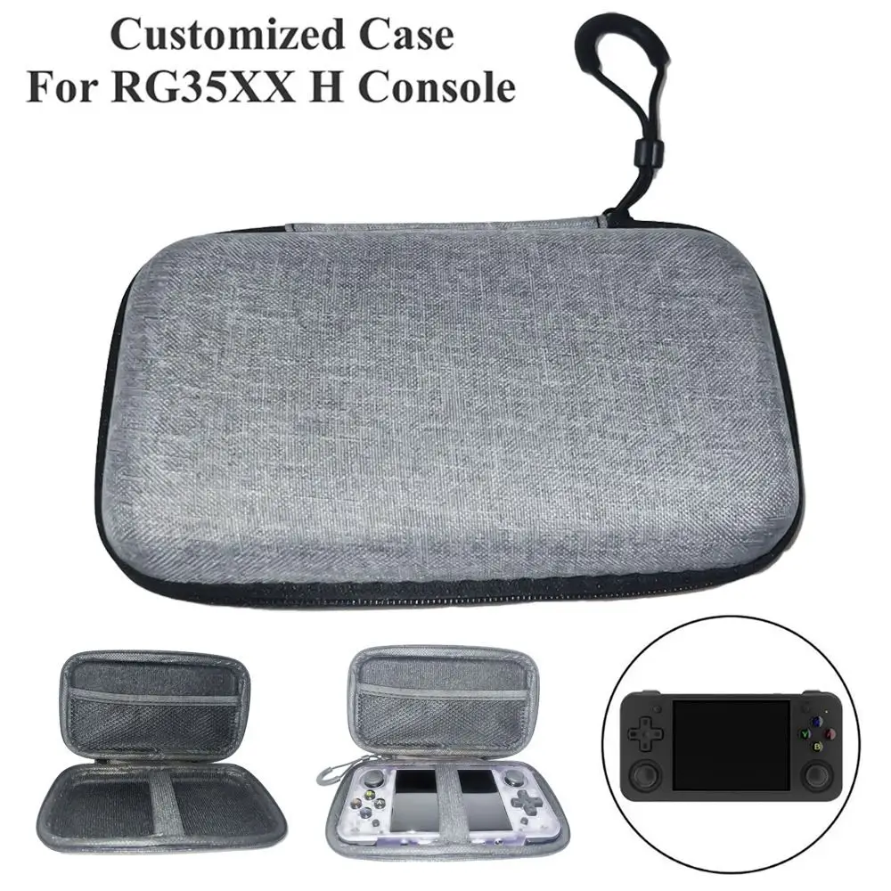 Sac de transport à fermeture éclair pour Console de jeu, résistant aux rayures, Anti-chute, sac de rangement rigide pour Console de jeu, Portable EVA, 1 pièce
