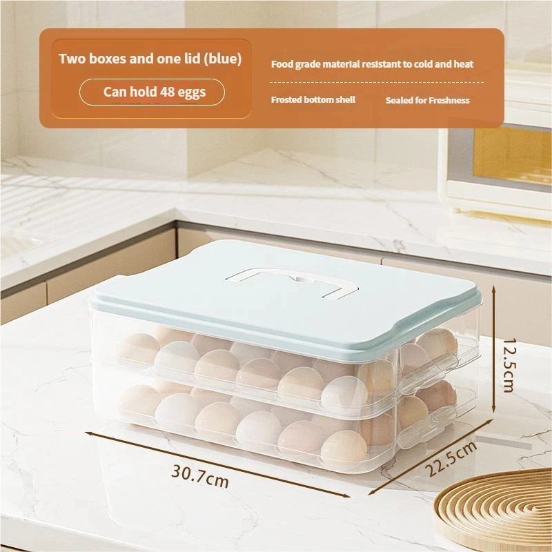 Variant: 2 blue storage rack