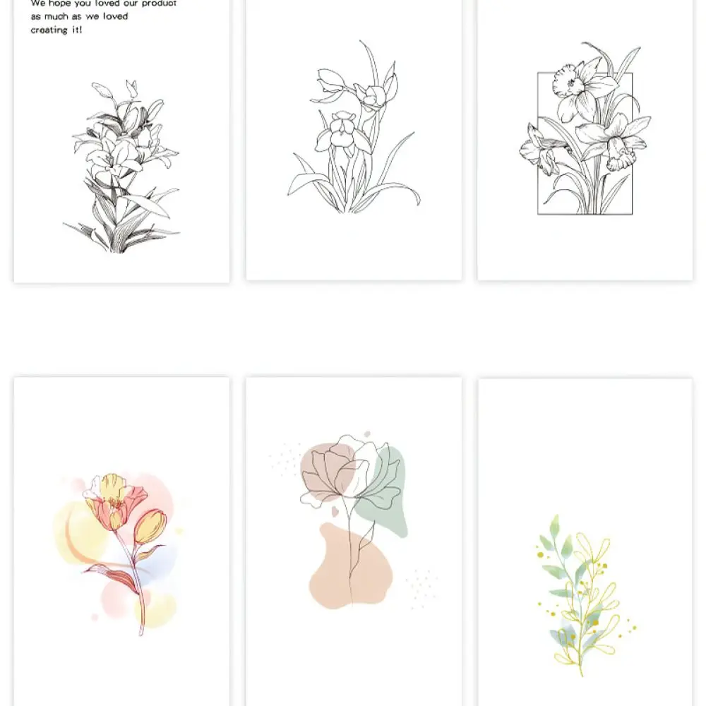 Rectangle Thank You Stickers For Gift Box Packaging Labels Adhesive Decorative Sealing Decals For Small Business Present Wrap