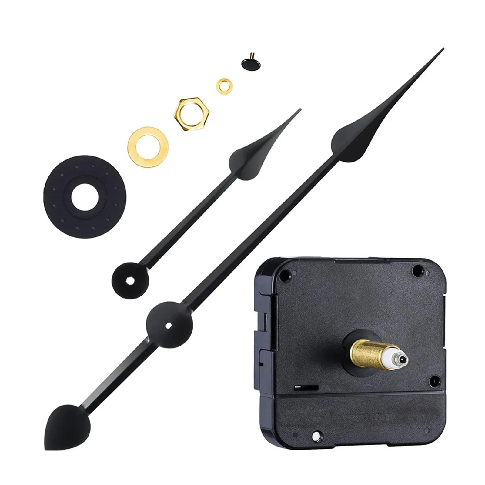 Clock Movement Wall Clock Movement Mechanism, Repair Diy Tool Long Shaft Clock
