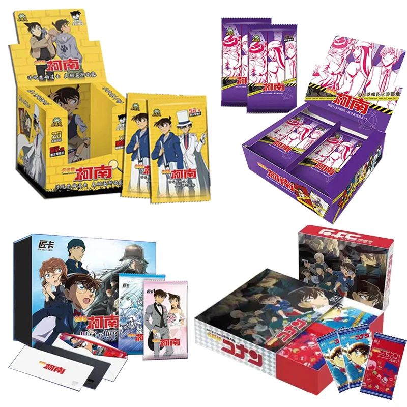 

Detective Conan Collection Cards Booster Box Rare Anime Playing Game Board Cards