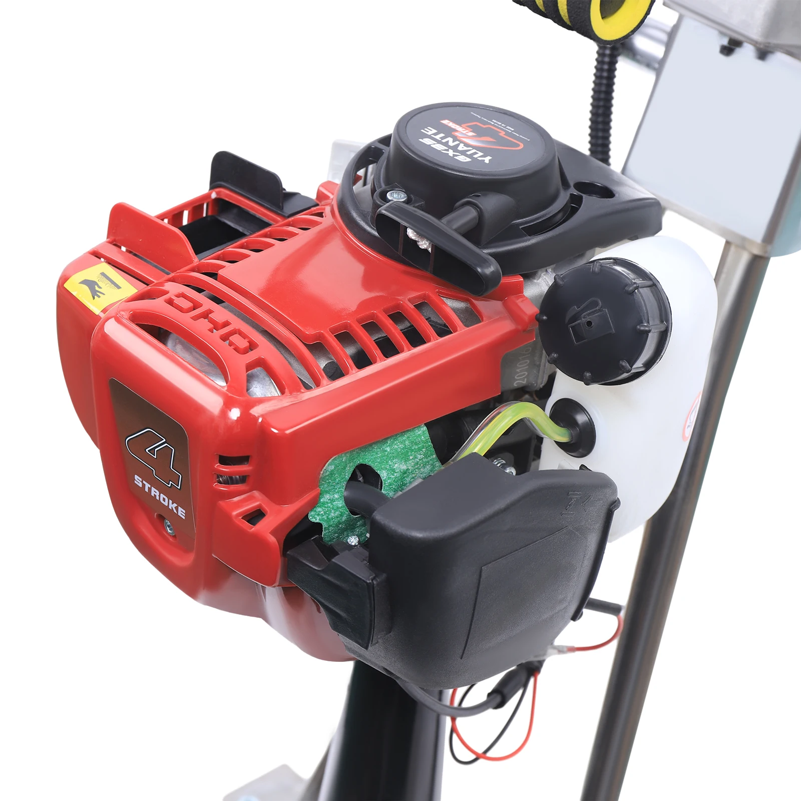 4-Takt 35,8 cm³ 900W Benzinbetriebene Betonvibrationsmaschine, luftgekühlt, komplett aus Edelstahl, für Baustellen – Detail 7