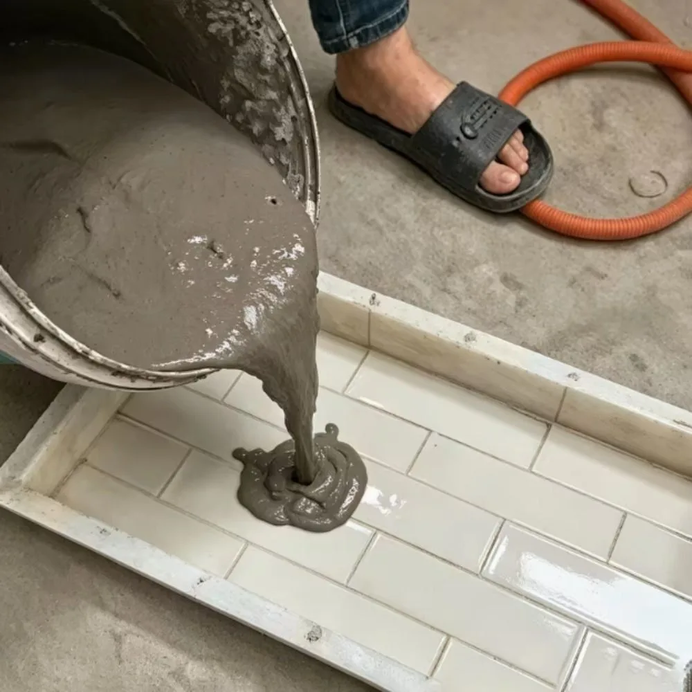 I-Shaped Concrete Paver Molds Non-Slip Reusable Pavement Floor Template Plastic Long Shape Cement Brick Mould Community Walkway