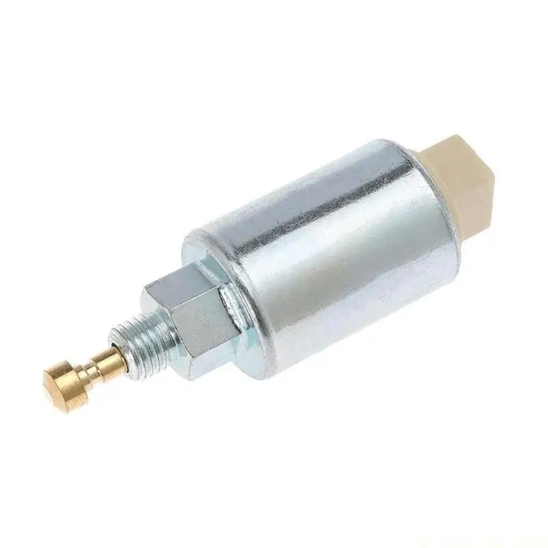 J0MA Pack of 2 Replacement Aluminum Carburetor Oil Solenoid Tractors Accessories Carb Oil Solenoid for Mower
