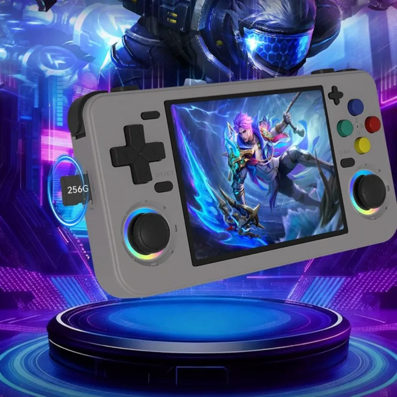 ABGI-RF35H Handheld Video Game Console 3.5 Inch IPS Screen 22000+ Games Wifi Retro Game Support For 30+ Emulators