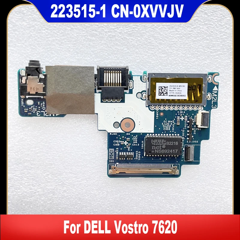 

223515-1 0XVVJV, новый оригинальный для DELL Vostro 7620, USB-плата для ноутбука, аудиоплата XVVJV CN-0XVVJV, высокое качество