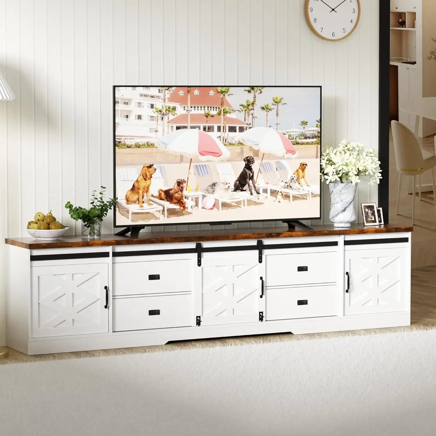 98" Farmhouse Tv St…