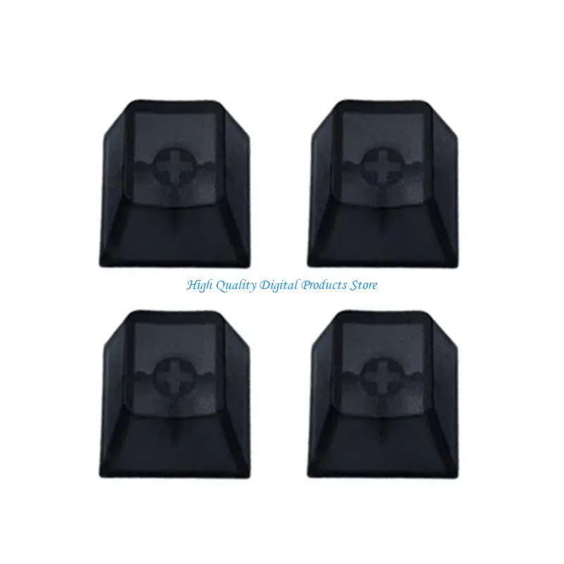 U2JE 4PCS透明ABSキーキャップマットバックライトPCメカニカルキーボードキーキャップ