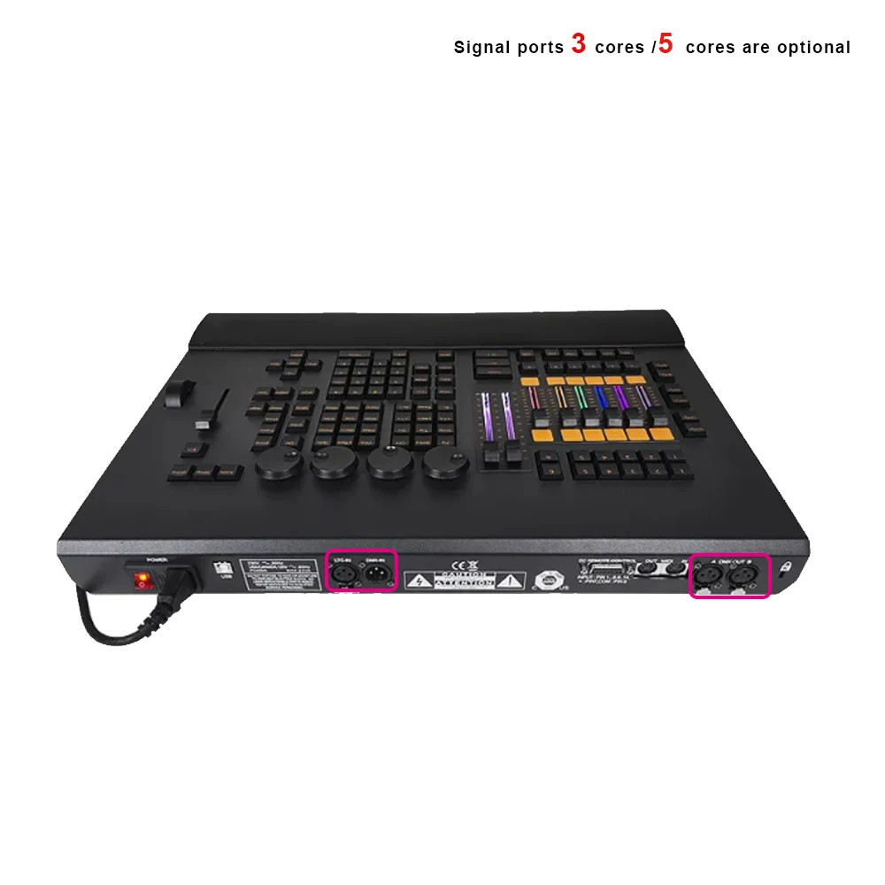 2023 Latest Model RGB Command Wing on PC Console Electric Push Rod Supports MIDI Time Code and LTC/SMPTE 2 Year Warranty Stage