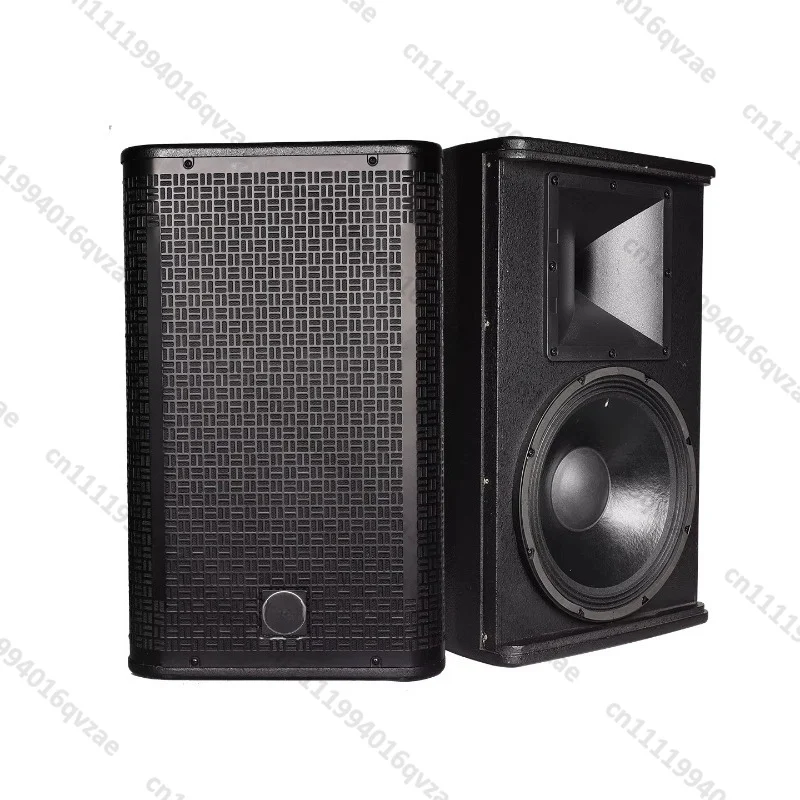 MS712 12-inch Aluminum-wood Entertainment Speaker Passive Full-range 500W Speaker, Suitable for Concerts, Parties, Churches