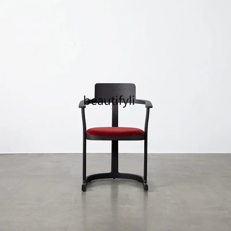 

Bodeli Armchair Nordic Minimalism Designer Solid Wood Armchair Home Dining Chair