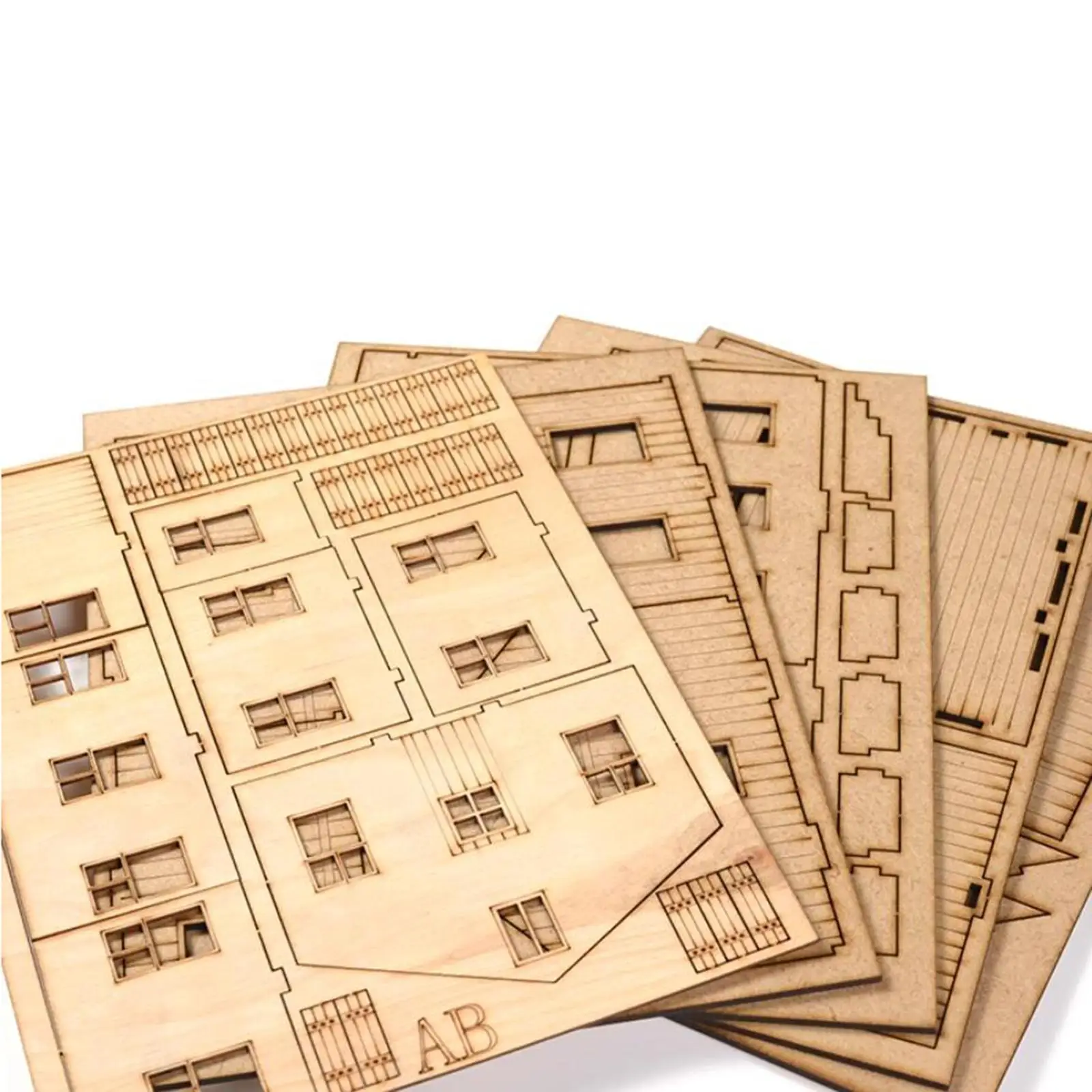 1/72 Temple Building Kits Architecture Building Model for Model Railway Gift