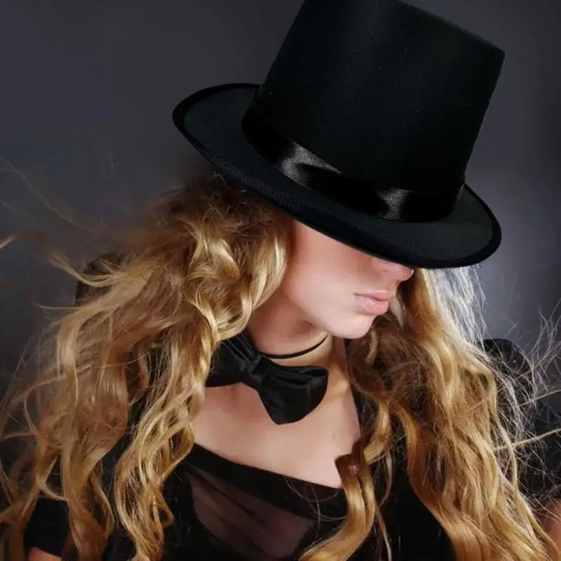 

652F Яркая цветная шляпа волшебника для женщин и мужчин с поясом, высокая шляпа, карнавальный костюм для взрослых, тематическая