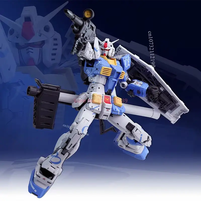 فات القط نموذج RX-78-2 2.0 RG 1/100 كوريو كينيشي اللون الجمعية أطقم منمذجة لعبة Asano الأزرق عمل الشكل البلاستيك الهدايا