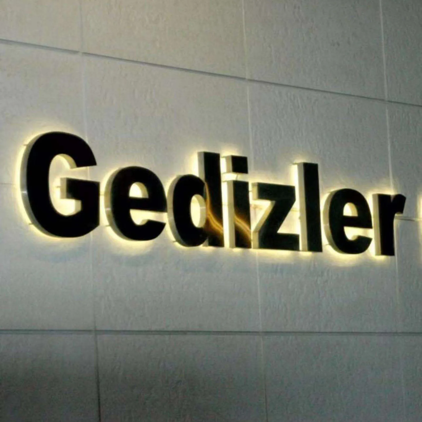 Led Brief Muur Voor Teken Waterdicht Acryl Backlit Brief Outdoor Business Reclame Bord Winkel Borden