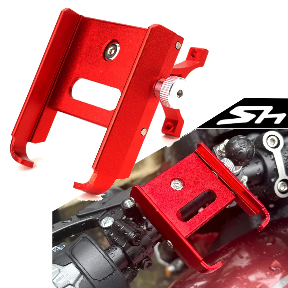 

Motorcycle Mobile Phone Holder GPS Navigation Mount Stand For HONDA SH125i SH300 SH350 2006-2025 SH 125i 150i SH 350 Accessories