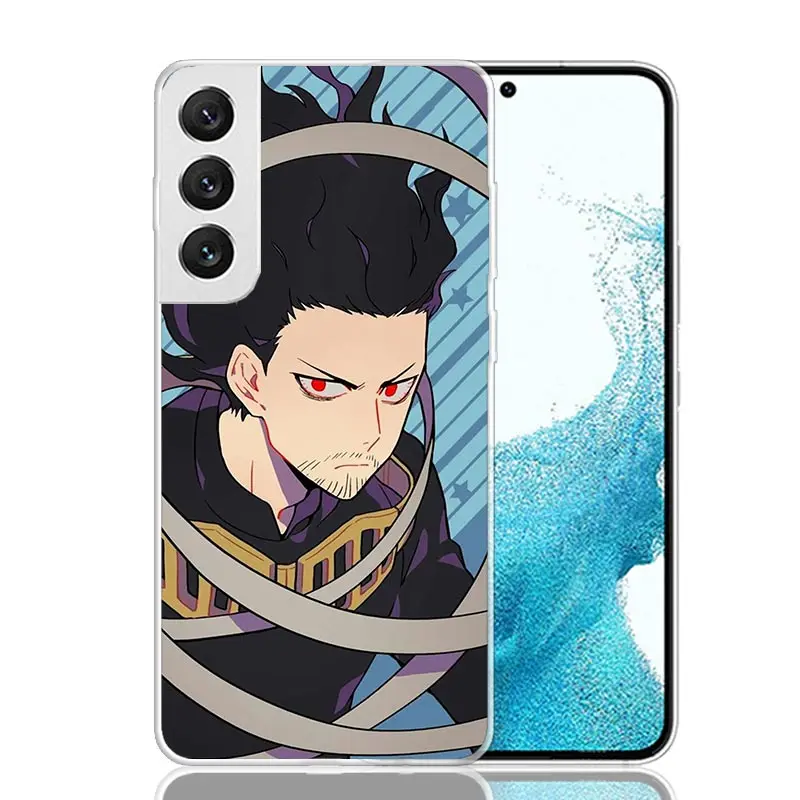 My Hero MHA Aizawa Shouta Phone Case For Samsung Galaxy S24 S23 S22 S21 S20 Ultra S20 FE S10 Plus S9 S8 + Fundas Cover Coque