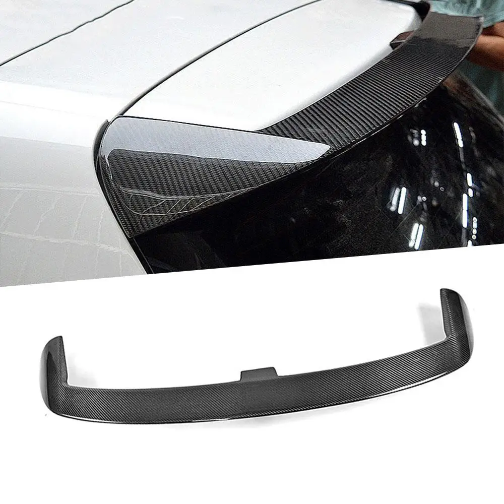 

Carbon Fiber/FRP Black Rear Roof Spoiler Lip Wings for Volkswagen VW Golf 6 MK6 VI Sandard 2010-2013 V Style Auto Car Decoration