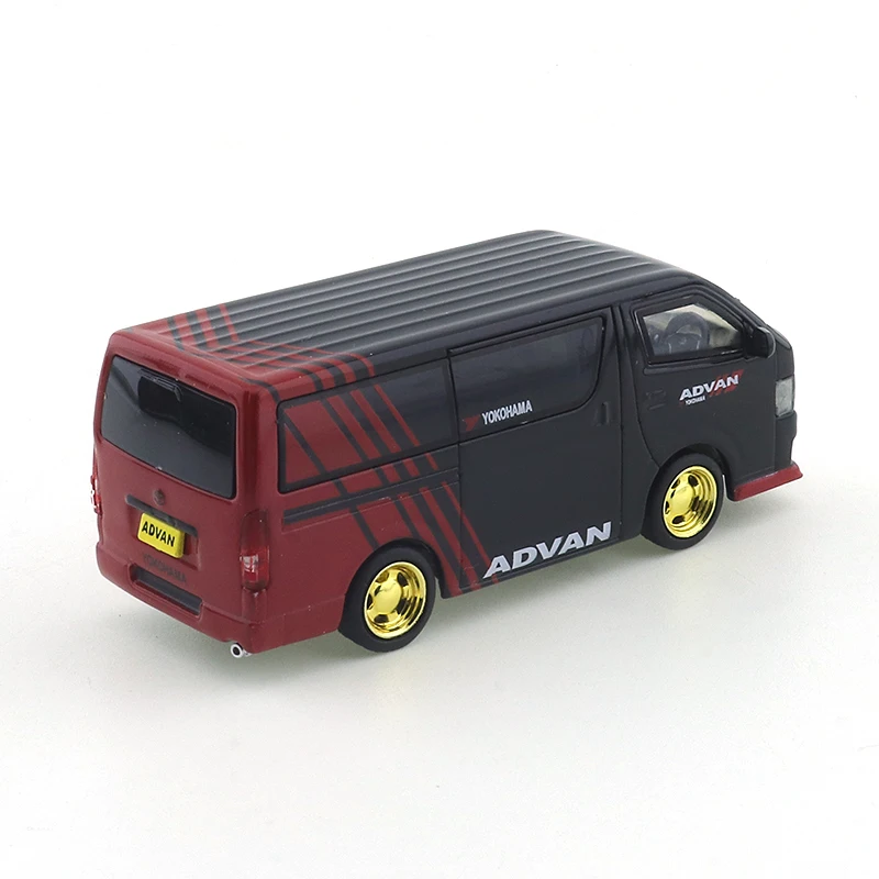 MASDI 1/64 TOYOTA HIACE 2010 Auto Legering Speelgoed Motorvoertuig Diecast Metaal Model voor Kinderen
